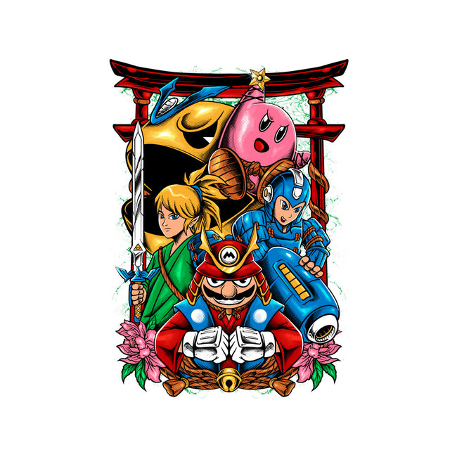 Game Heroes-None-Removable Cover-Throw Pillow-spoilerinc