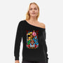 Game Heroes-Womens-Off Shoulder-Sweatshirt-spoilerinc