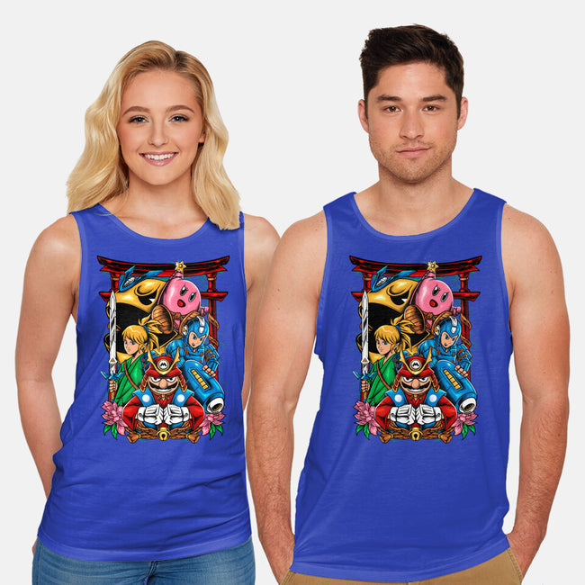 Game Heroes-Unisex-Basic-Tank-spoilerinc