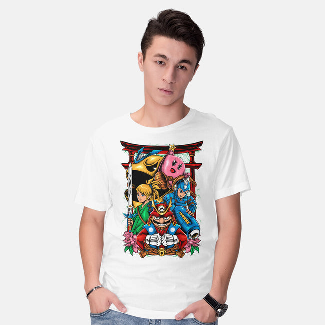 Game Heroes-Mens-Basic-Tee-spoilerinc