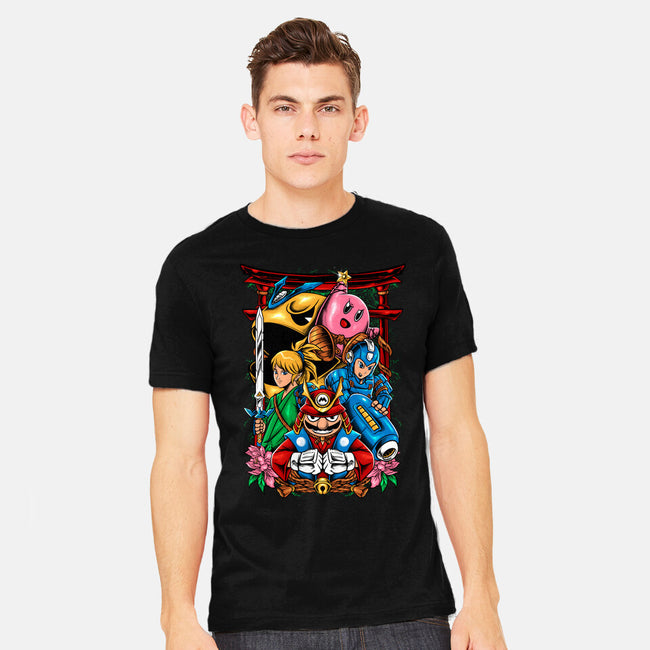 Game Heroes-Mens-Heavyweight-Tee-spoilerinc