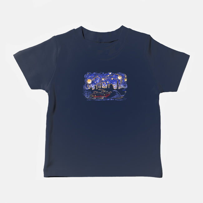 Starry Canyon-Baby-Basic-Tee-zascanauta