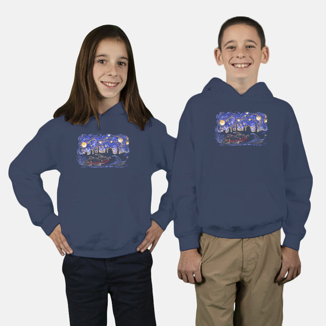 Starry Canyon-Youth-Pullover-Sweatshirt-zascanauta