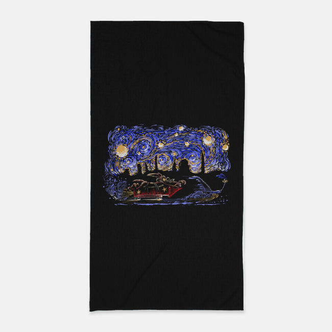 Starry Canyon-None-Beach-Towel-zascanauta