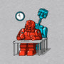 Robot Exam-Unisex-Pullover-Sweatshirt-Raffiti