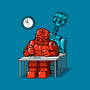 Robot Exam-None-Glossy-Sticker-Raffiti