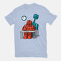 Robot Exam-Womens-Fitted-Tee-Raffiti