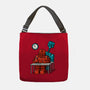 Robot Exam-None-Adjustable Tote-Bag-Raffiti