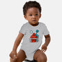 Robot Exam-Baby-Basic-Onesie-Raffiti