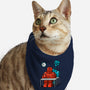 Robot Exam-Cat-Bandana-Pet Collar-Raffiti