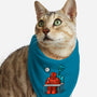 Robot Exam-Cat-Bandana-Pet Collar-Raffiti