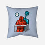 Robot Exam-None-Removable Cover w Insert-Throw Pillow-Raffiti