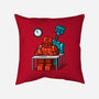 Robot Exam-None-Removable Cover w Insert-Throw Pillow-Raffiti