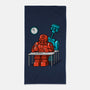 Robot Exam-None-Beach-Towel-Raffiti