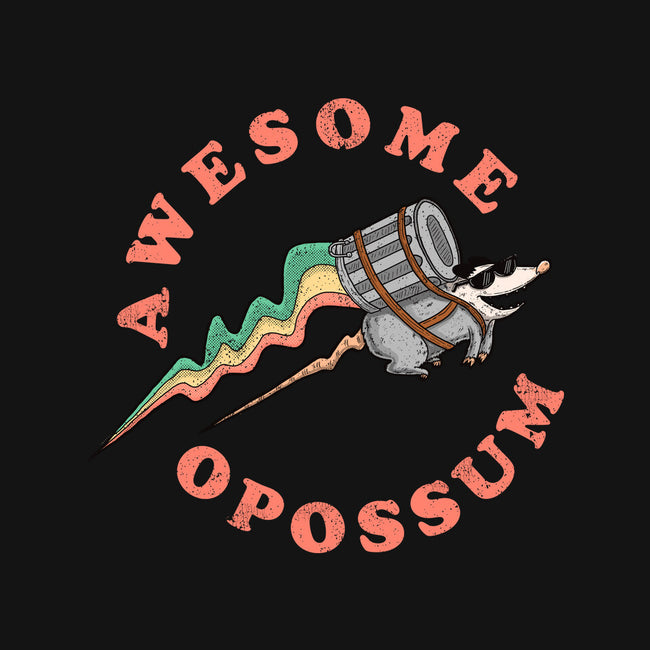 Awesome Opossum-Unisex-Kitchen-Apron-sachpica