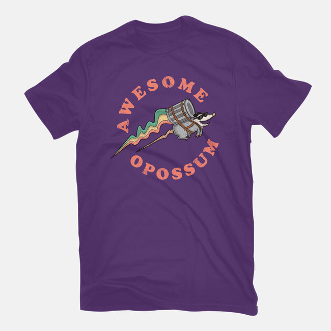 Awesome Opossum-Mens-Basic-Tee-sachpica