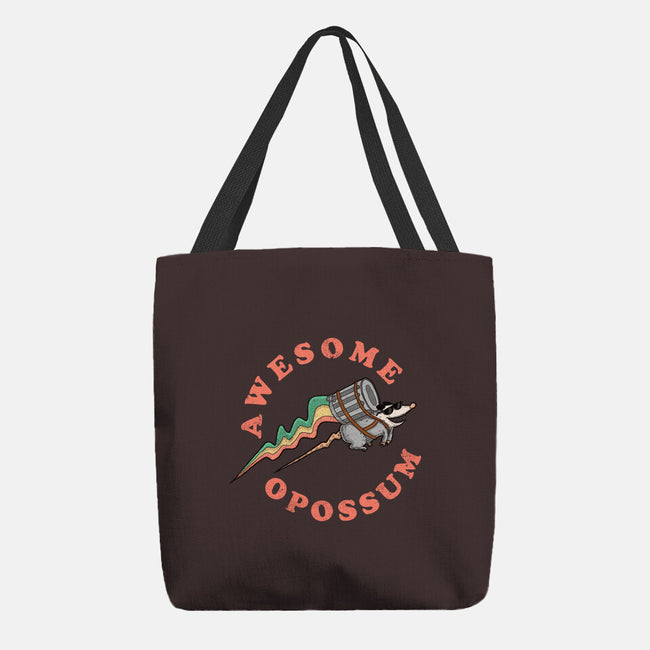 Awesome Opossum-None-Basic Tote-Bag-sachpica