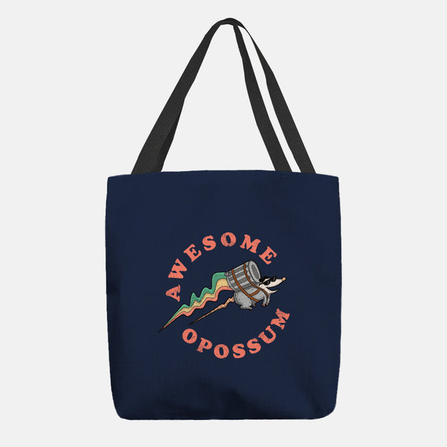 Awesome Opossum-None-Basic Tote-Bag-sachpica