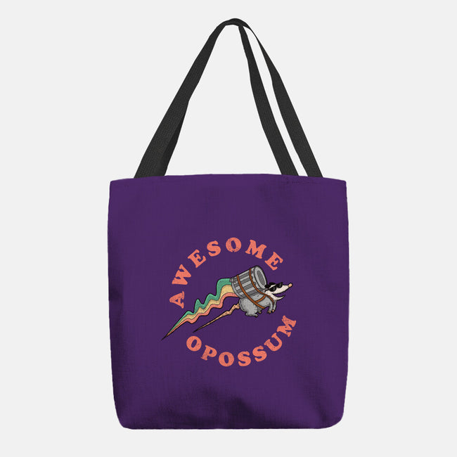 Awesome Opossum-None-Basic Tote-Bag-sachpica