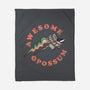 Awesome Opossum-None-Fleece-Blanket-sachpica