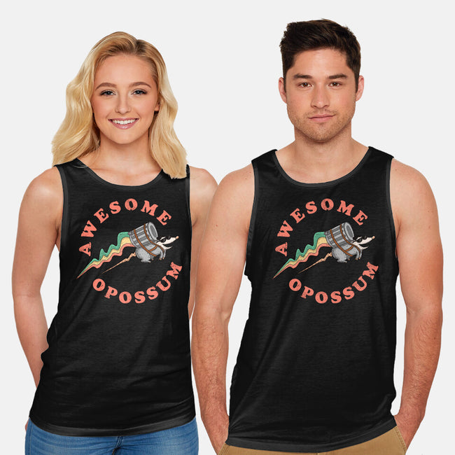 Awesome Opossum-Unisex-Basic-Tank-sachpica