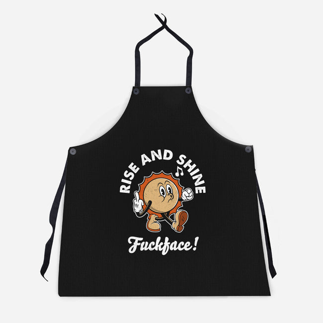 Rise And Shine-Unisex-Kitchen-Apron-Nemons