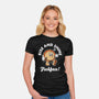 Rise And Shine-Womens-Fitted-Tee-Nemons