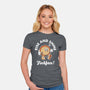 Rise And Shine-Womens-Fitted-Tee-Nemons