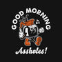 Good Morning Ahole-Womens-Racerback-Tank-Nemons