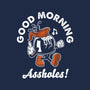 Good Morning Ahole-Mens-Basic-Tee-Nemons