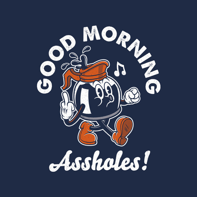 Good Morning Ahole-Womens-Racerback-Tank-Nemons