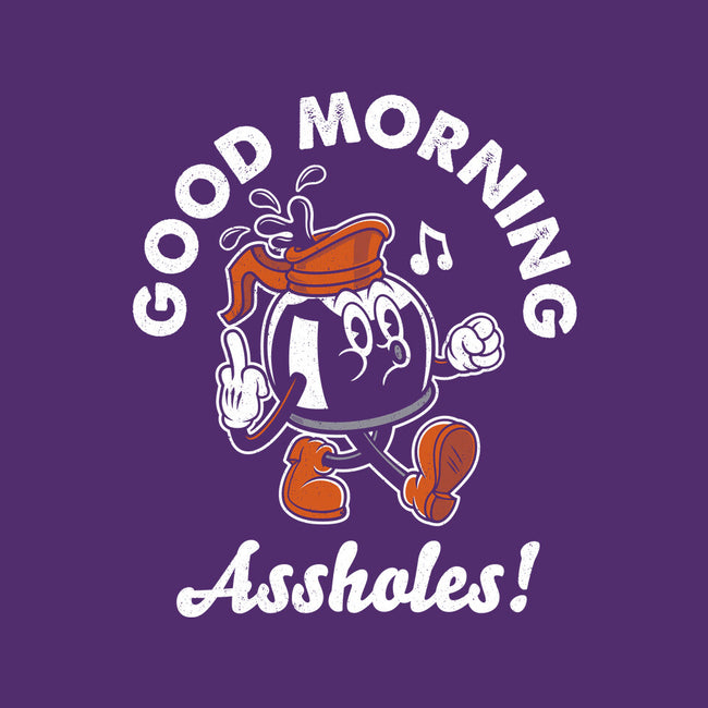 Good Morning Ahole-Mens-Basic-Tee-Nemons