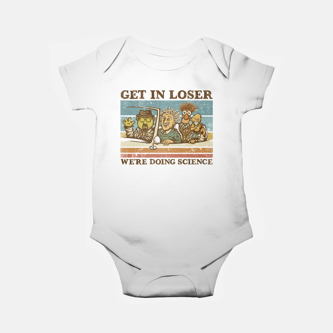 We're Doing Science-Baby-Basic-Onesie-kg07