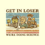 We're Doing Science-None-Glossy-Sticker-kg07