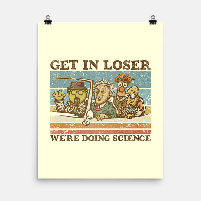 We're Doing Science-None-Matte-Poster-kg07