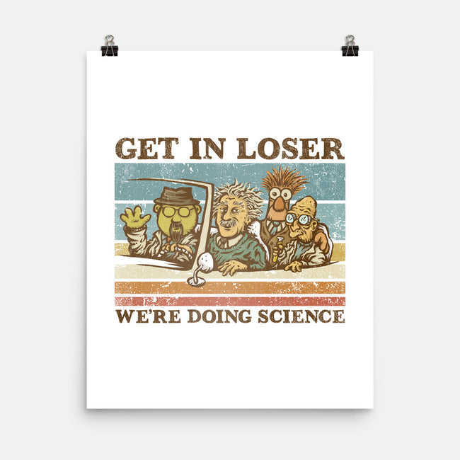 We're Doing Science-None-Matte-Poster-kg07