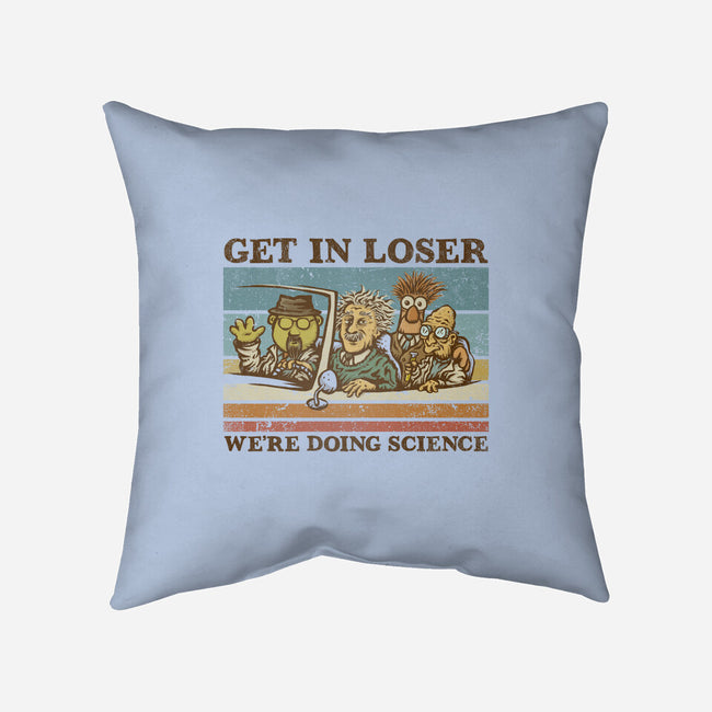 We're Doing Science-None-Removable Cover-Throw Pillow-kg07