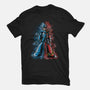 My Brother Robot-Womens-Fitted-Tee-nickzzarto