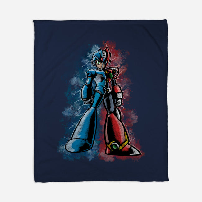 My Brother Robot-None-Fleece-Blanket-nickzzarto