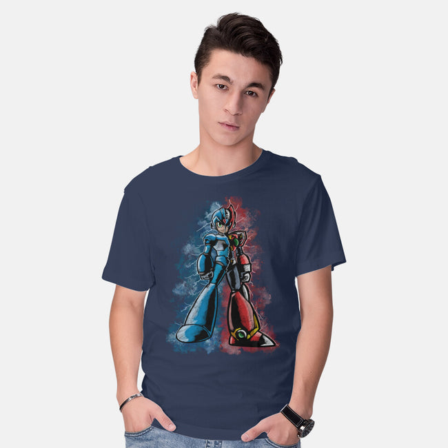 My Brother Robot-Mens-Basic-Tee-nickzzarto