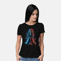 My Brother Robot-Womens-Basic-Tee-nickzzarto