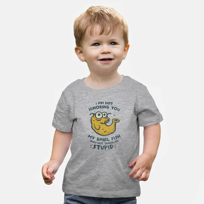 Babel Fish-Baby-Basic-Tee-kg07