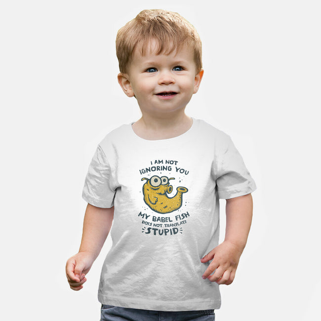 Babel Fish-Baby-Basic-Tee-kg07