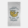 Babel Fish-None-Beach-Towel-kg07