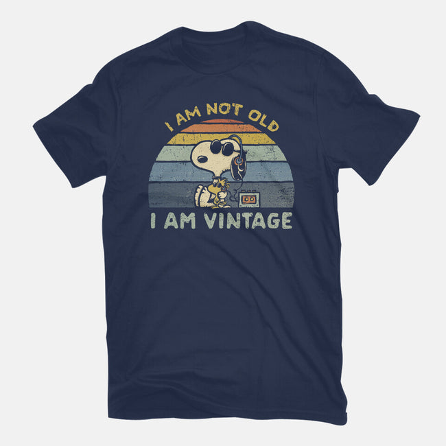 I Am Vintage-Mens-Basic-Tee-kg07