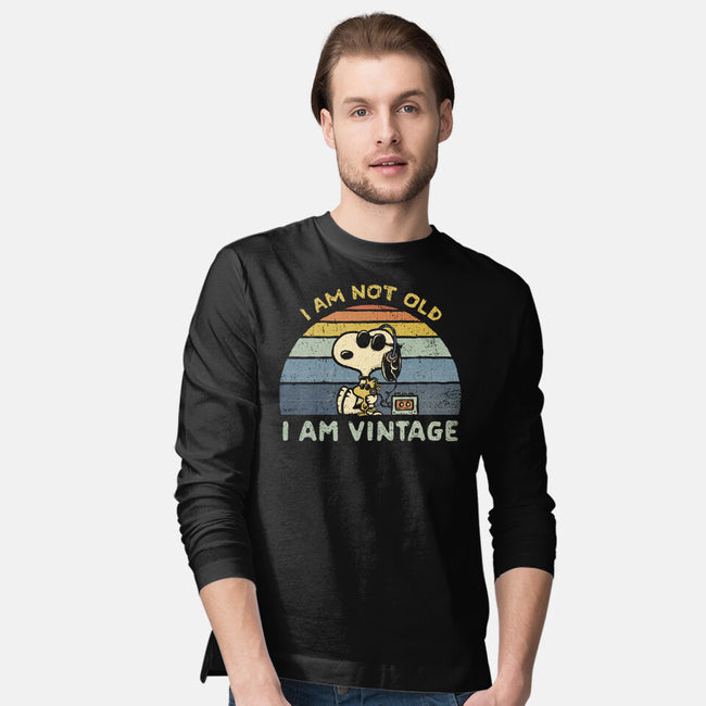 I Am Vintage-Mens-Long Sleeved-Tee-kg07