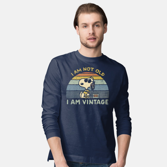 I Am Vintage-Mens-Long Sleeved-Tee-kg07