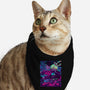 Neon Moon Eclipse-Cat-Bandana-Pet Collar-Bruno Mota