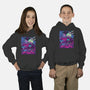 Neon Moon Eclipse-Youth-Pullover-Sweatshirt-Bruno Mota