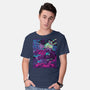 Neon Moon Eclipse-Mens-Basic-Tee-Bruno Mota